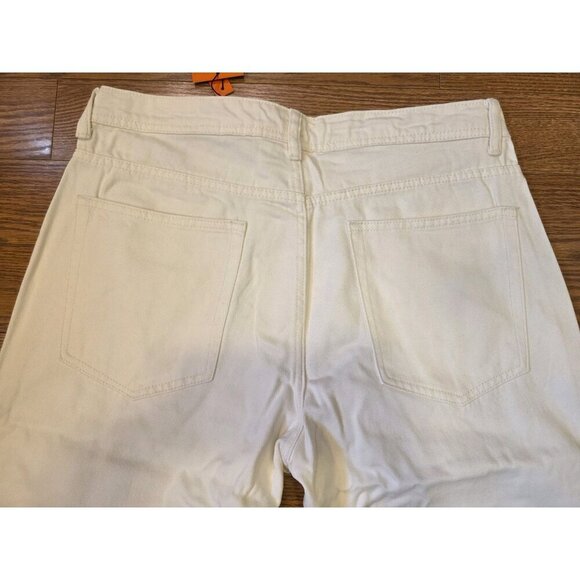 YoungLA Baggy Jeans Mens Sz 34L x 31 Off-white #609 Straight Leg NWT Sold Out - Picture 10 of 14